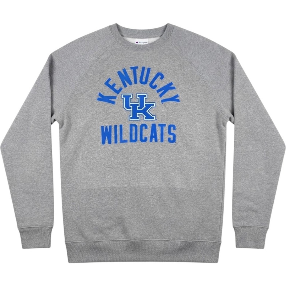 Kentucky Wildcats Champion Triumph Tri-Blend Crewneck Small Gray NWT